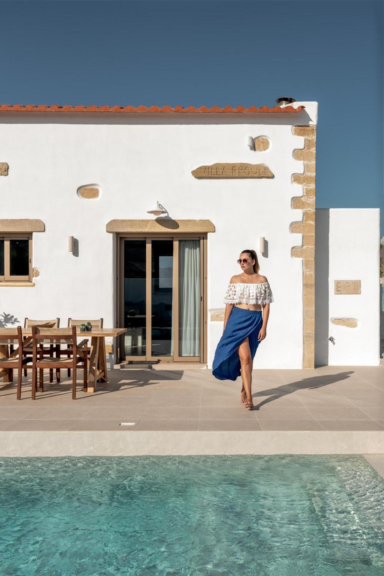 Villa Froudi Near Falaserna Beach Kissamos Exterior photo